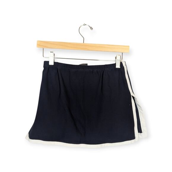 Retro Nike Navy Logo Stripe Tennis Skirt Skort Size XS - Picture 2 of 6